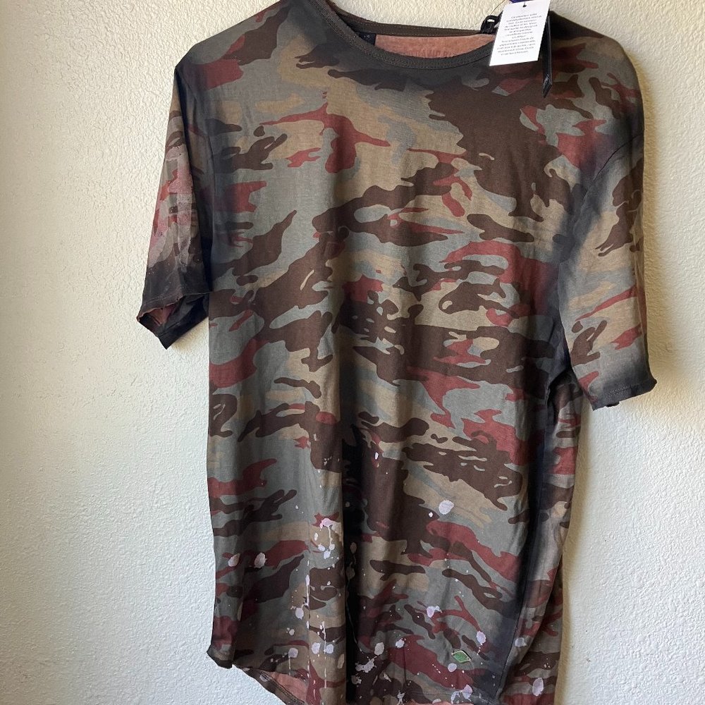 Buffalo David Bitton Men's Short Sleeve  Graphic Tee (new with tags) 100% cotton